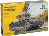 Italeri 1/35 Flakpanzer IV Ostwind (6594) Colour Guide & Paint Conversion Chart - i0