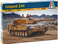 Italeri 1/35 LEOPARD 2A4 (6559) Colour Guide & Paint Conversion Chart - i0