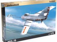 Eduard 1/72 MiG-15 (7057) Colour Guide  Paint Conversion Chart