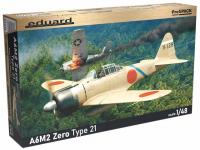 Eduard 1/48 A6M2 Zero Type 21 (82212) Colour Guide  Paint Conversion Chart