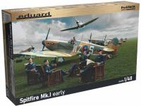 Eduard 1/48 Spitfire Mk. I early (82152) Colour Guide & Paint Conversion Chart - i0
