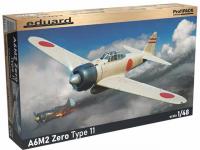 Eduard 1/48 A6M2 Zero Type 11 (82211) Colour Guide  Paint Conversion Chart