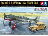 Tamiya 1/48 Fw190 D-9 JV44 & 11CV STAFF CAR (25213) Color Guide & Paint Conversion ChartÃ£Â€Â€ - i0