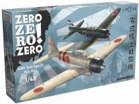 Eduard 1/48 ZERO ZERO ZERO! DUAL COMBO A6M2 ZERO TYPE 21 1941-1944 (11158) Colour Guide & Paint Conversion Chart - i0
