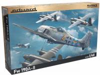 Eduard 1/48 Fw 190A-8 (82147) Colour Guide  Paint Conversion Chart