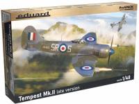 Eduard 1/48 Tempest Mk. II late version (82125) Colour Guide  Paint Conversion Chart