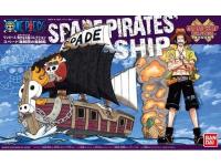 Bandai SPADE PIRATES' SHIP ONE PIECE GRAND SHIP COLLECTION Color Guide Paint Conversion Chart Bandai SPADE PIRATES' SHIP ONE PIECE GRAND SHIP COLLECTION Color Guide Paint Conversion Chart