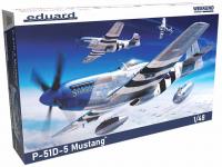 Eduard 1/48 P-51D-5 (84172) Colour Guide  Paint Conversion Chart