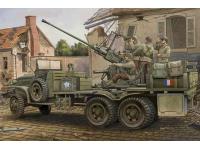 Hobby Boss 1/35 GMC Bofors 40mm Gun (82459) Colour Guide  Paint Conversion Chart