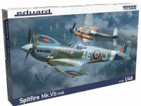 Eduard 1/48 Spitfire Mk. Vb mid (84186) Colour Guide & Paint Conversion Chart - i0