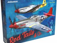 Eduard 1/48 RED TAILS  Co. DUAL COMBO 1/48 (P-51D Mustang) (11159) Colour Guide  Paint Conversion Chart