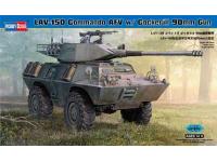 Hobby Boss 1/35 LAV-150 Commando AFV w/ Cockerill 90mm Gun (82422) Colour Guide  Paint Conversion Chart