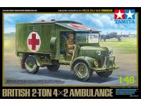 tamiya 1/48 british 2-ton 4x2 ambulance (32605) color guide 