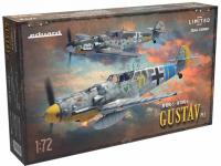 Eduard 1/72 GUSTAV pt.1 DUAL COMBO BF-109G-5 BF-109G-6 (2144) Colour Guide & Paint Conversion Chart - i0