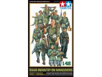 Tamiya 1/48 GERMAN INFANTRY ON MANEUVERS (32530) Color Guide & Paint Conversion ChartÃ£Â€Â€ - i0