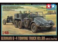 Tamiya 1/48 GERMAN 6X4 TOWING TRUCK KFZ.69 (32580) Color Guide & Paint Conversion ChartÃ£Â€Â€ - i0