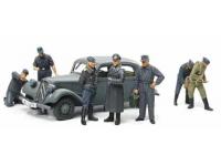 Tamiya 1/48 CITROEN TRACTION 11CV w/ 7 Luftwaffe Crew (89731) Color Guide & Paint Conversion ChartÃ£Â€Â€ - i0