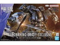 bandai 1/72  aaronrhino grady exclusive color guide 