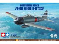 Tamiya 1/72  MITSUBISHI A6M3 Zero Fighter Model 32 (HAMP) (60784) Color Guide & Paint Conversion Chart  - i0