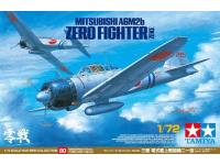 Tamiya 1/72 MITSUBISHI A6M2b ZERO FIGHTER (ZEKE) (60780) Color Guide & Paint Conversion Chart  - i0