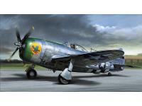 Tamiya 1/72  P-47D THUNDERBOLT 'BUBBLETOP' (60770) Color Guide & Paint Conversion Chart  - i0