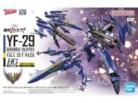 Bandai HG 1/100 YF-29 DURANDAL VALKYRIE (MAXIMILIAN JENIUS USE) FULL SET PACK  Color Guide  Paint Conversion Chart