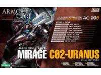 Kotobukiya 1/72  MIRAGE C02-URANUS Color Guide & Paint Conversion Chart  - i0