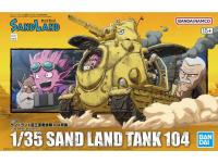 Bandai 1/35 SAND LAND TANK 104 Color Guide  Paint Conversion Chart