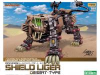 Kotobukiya HMM 1/72  RPZ-03DS SHIELD LIGER DESERT TYPE Color Guide & Paint Conversion Chart  - i0