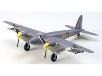 Tamiya 1/72 DEHAVILLAND MOSQUITO FB Mk.VI/NF Mk.II (60747) Color Guide & Paint Conversion Chart  - i0