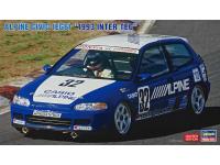 Hasegawa 1/24 ALPINE CIVIC (EG6) '1993 INTER TEC' (20688) Color Guide  Paint Conversion Chart