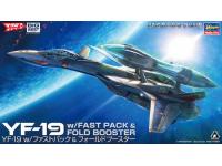 Hasegawa 1/72 YF-19 w/ FAST PACKS  FOLD BOOSTER (65885) Color Guide  Paint Conversion Chart