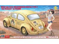 Hasegawa 1/24 Wild Egg Girls VOLKSWAGEN BEETLE TYPE 1 'Rei Hazumi' w/FIGURE (SP488) Color Guide  Paint Conversion Chart