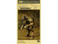 Hasegawa 1/20 Humanoid Unmanned Interceptor Grober Hund Ausf.M 'MASKENBALL' (64129) Color Guide  Paint Conversion Chart