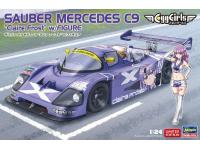 Hasegawa 1/24 SAUBER MERCEDES C9 'CLAIRE FROST' w/ FIGURE (SP582) Color Guide  and  Paint Conversion Chart
