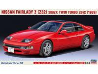 Hasegawa 1/24 NISSAN FAIRLADY Z (Z32) 300ZX TWIN TURBO 2by2 (1989) (HC59) Color Guide and Paint Conversion Chart
