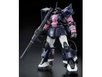 P-Bandai RG 1/144 MS-06R-1A BLACK TRI-STARS ZAKU II Color Guide and Paint Conversion Chart P-Bandai RG 1/144 MS-06R-1A BLACK TRI-STARS ZAKU II Color Guide and Paint Conversion Chart