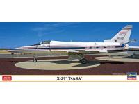 HASEGAWA 1/72 X-29 'NASA' (02475) Color Guide and Paint Conversion Chart