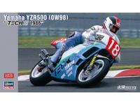 HASEGAWA 1/12 YAMAHA YZR500 (0W98) (21762) Color Guide and Paint Conversion Chart