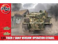 Airfix 1/35  Tiger-1 Early Version - Operation Citadel (A1354) Color Guide and Paint Conversion Chart