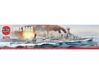 Airfix 1/600 HMS Hood (A04202V) Color Guide and Paint Conversion Chart