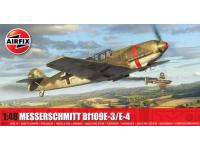 Airfix 1/48 Messerschmitt Bf109E-3/E-4 (A05120C) Color Guide and Paint Conversion Chart