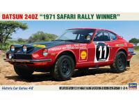 HASEGAWA 1/24 DATSUN 240Z '1971 SAFARI RALLY WINNER' (HC48) Color Guide and Paint Conversion Chart