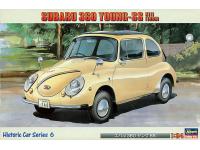 Hasegawa 1/24 Subaru 360 Young-SS K111 (1968)(HC6) Color Guide and Paint Conversion Chart