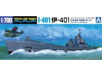 Aoshima 1/700 I-401 (4905083067307) Color Guide and Paint Conversion Chart