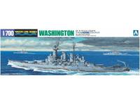 AOSHIMA 1/700 US NAVY BATTLESHIP WASHINGTON (4905083067352) Color Guide and Paint Conversion Chart