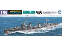 Aoshima 1/700 Japanese Destroyer KAGERO (4905083066577) Color Guide and Paint Conversion Chart