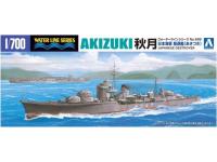 Aoshima 1/700 Japanese Destroyer AKIZUKI (4905083066614) Color Guide and Paint Conversion Chart