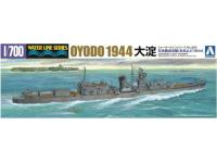 Aoshima 1/700 Japanese Light Cruiser OYODO (No.353) Color Guide and Paint Conversion Chart