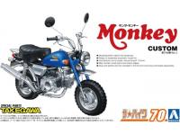 Aoshima 1/12 HONDA MONKEY '78 CUSTOM TAKEGAWA VER.1 (4905083068274) Color Guide and Paint Conversion Chart